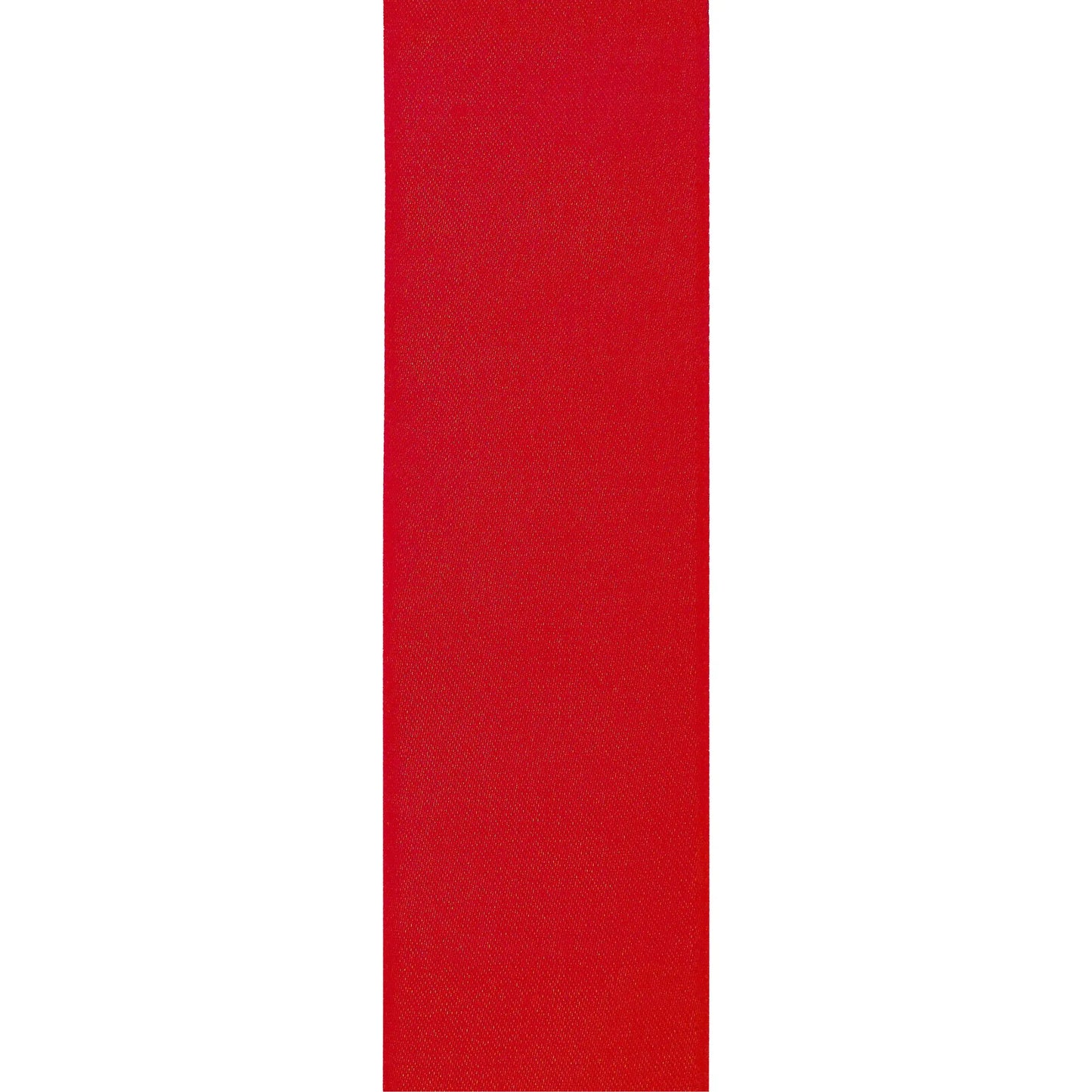 Polyester Christmas Red Single Face Satin Ribbon, 1.5 X 75 Yards by Gwen Studios
