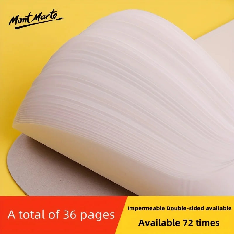 Tear-off Paper Palette Disposable No-Clean Tear-Off Portable Palette Outdoor Painting Tools Oil Painting Gouache Palette