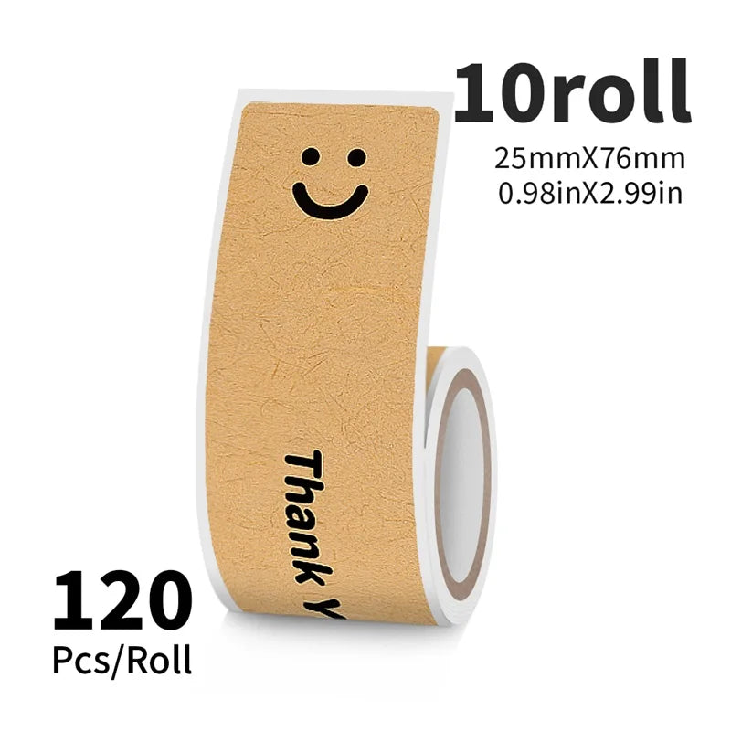 KAYSION 10 Rolls of Thank You Stickers Smiley Stickers 120 Pieces/Roll Local US Warehouse Shipment

Thank You Stickers Smiley Stickers