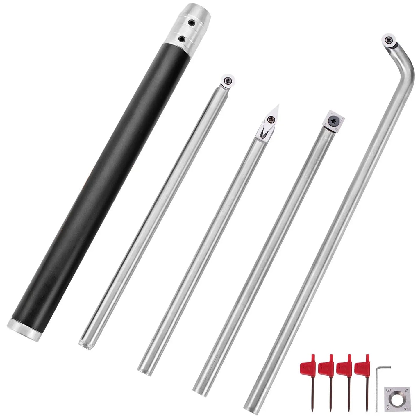 VEVOR Wood Turning Tools Wood Carving Hand Chisel Set Lathe Knife Professional Gouges Woodcraft Carpentry Tools