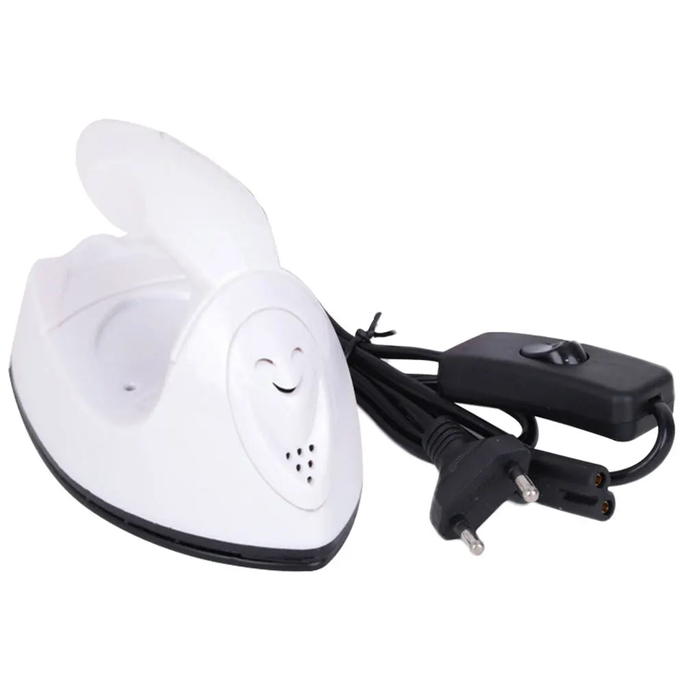 DIY Small Heat Press Iron Portable Electric Mini Heat Press Machine Versatile Rapid Heating-Up Craft Clothes Sewing Supplies