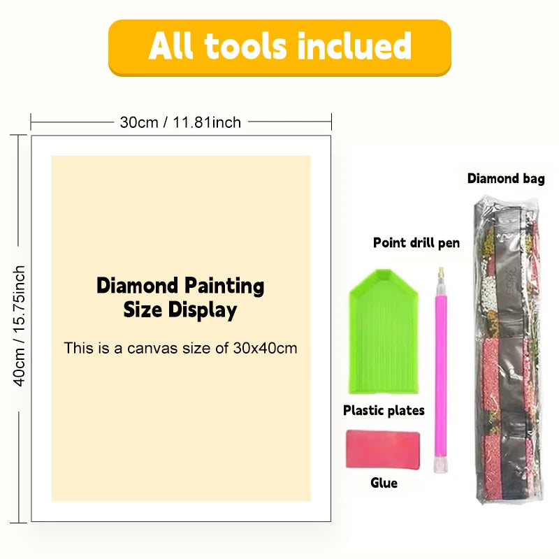 Diamond Painting Eye Portrait Suitable For Beginners Diamond Mosaic Dragon DIY Suitable For Beginners Holiday Gifts