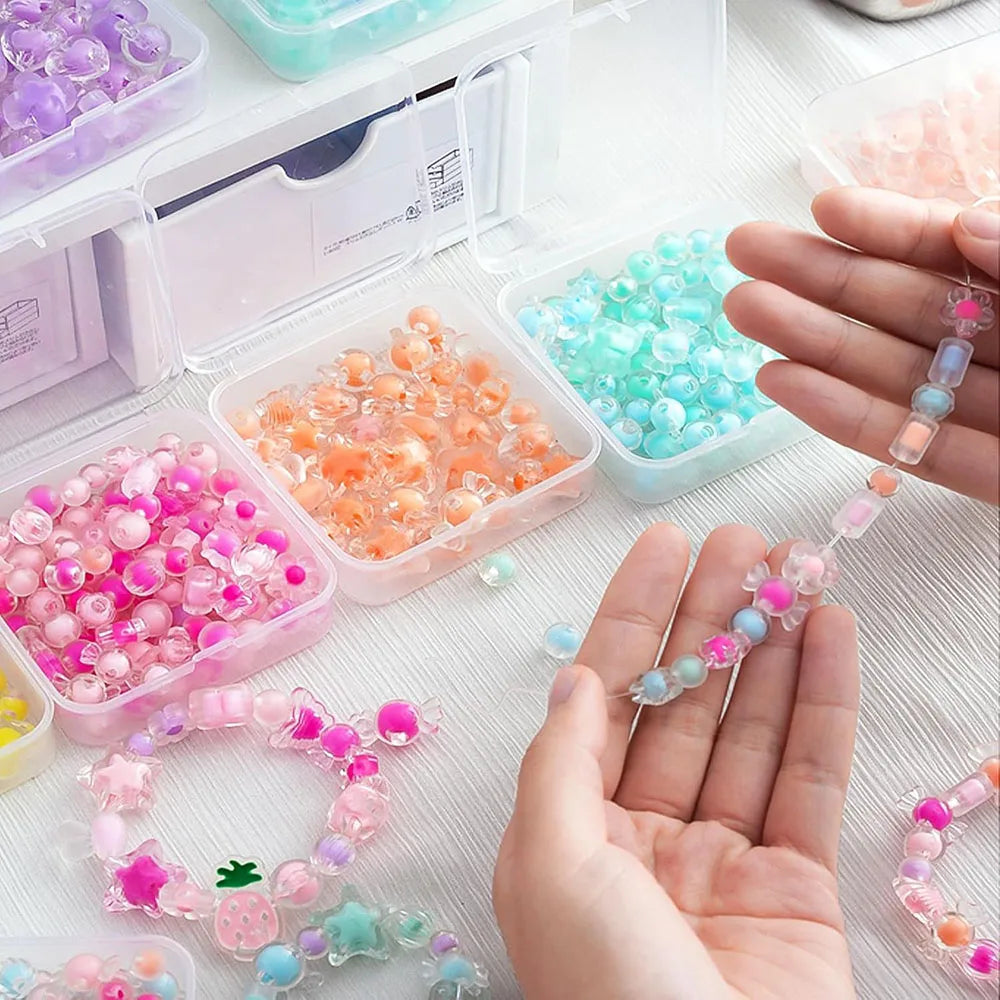 DIY Diamond Painting Embroidery Storage Box, Nail Art Jewelry Rhinestone Mosaic Storage Container, Multifunctional Storage Box