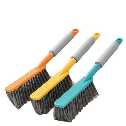 Dust removal sofa carpet brush long handle bed sweeping soft bristled brush broom Solid brass Leather craft