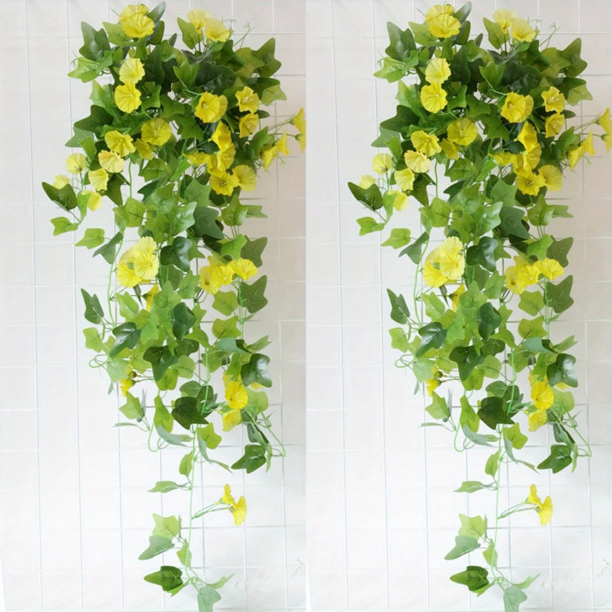 2 件 Artificial Hanging Flowers  Morning Glories
