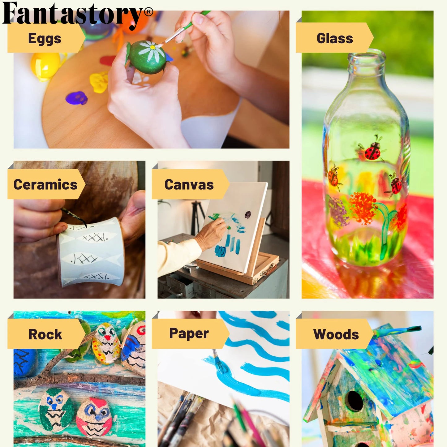 250ml 12 Colors Washable Tempera Paint, Poster Paint Sponge Painting, Non-Toxic Paint Finger Paints Hand Paints Holiday Gifts