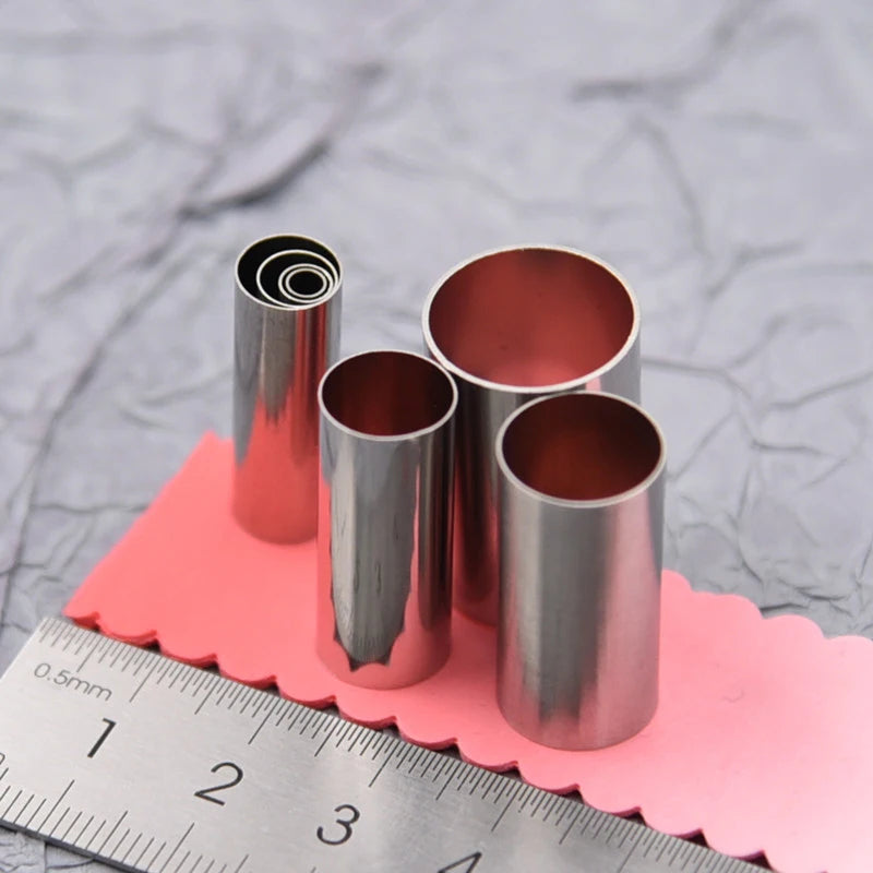 7/8 Pcs Hollow Round Cutter Pottery Tools Polymer Clay Tools Clay Extruder with Organizing Box Carving Modeling Tool