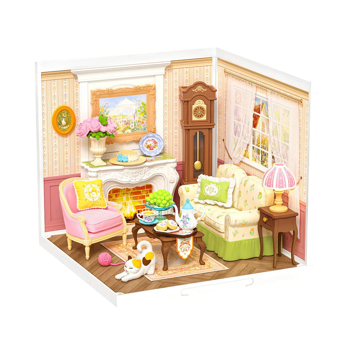 Rolife Dollhouse 3D Puzzle Super Creator Series DIY Miniature House Kit with LED Light for Home Decor Birthday Gift for Girls Teens