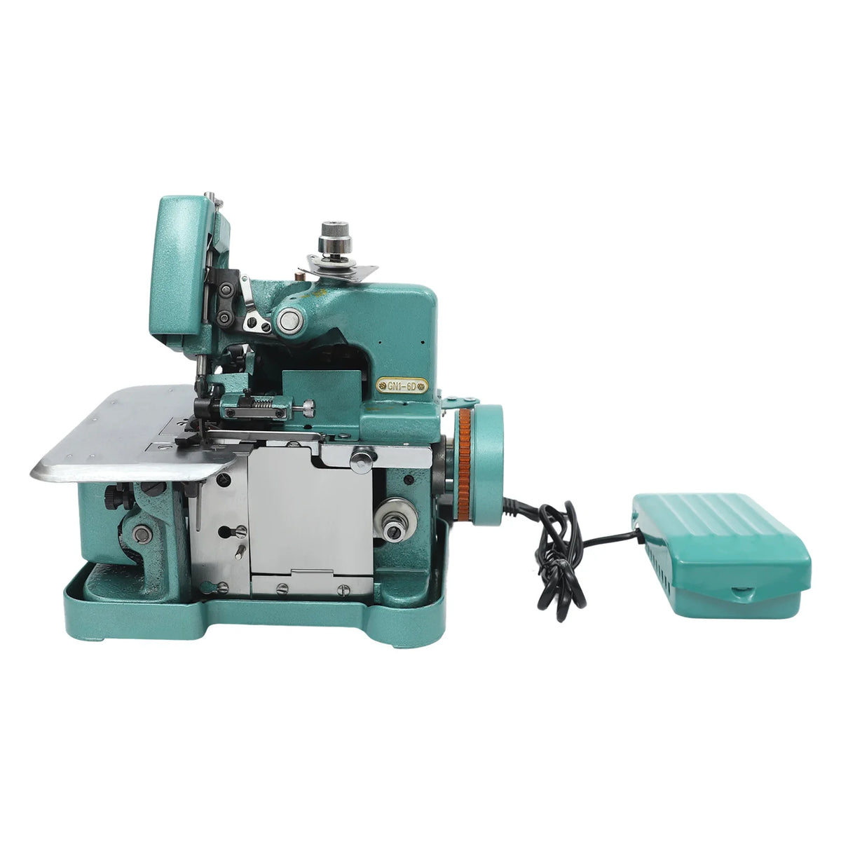 Ove150W 110V Over lock Machine, edging Sewing Machine for Overlooking on Fabrics Such As Cotton, Wool, Synthetic Fibers