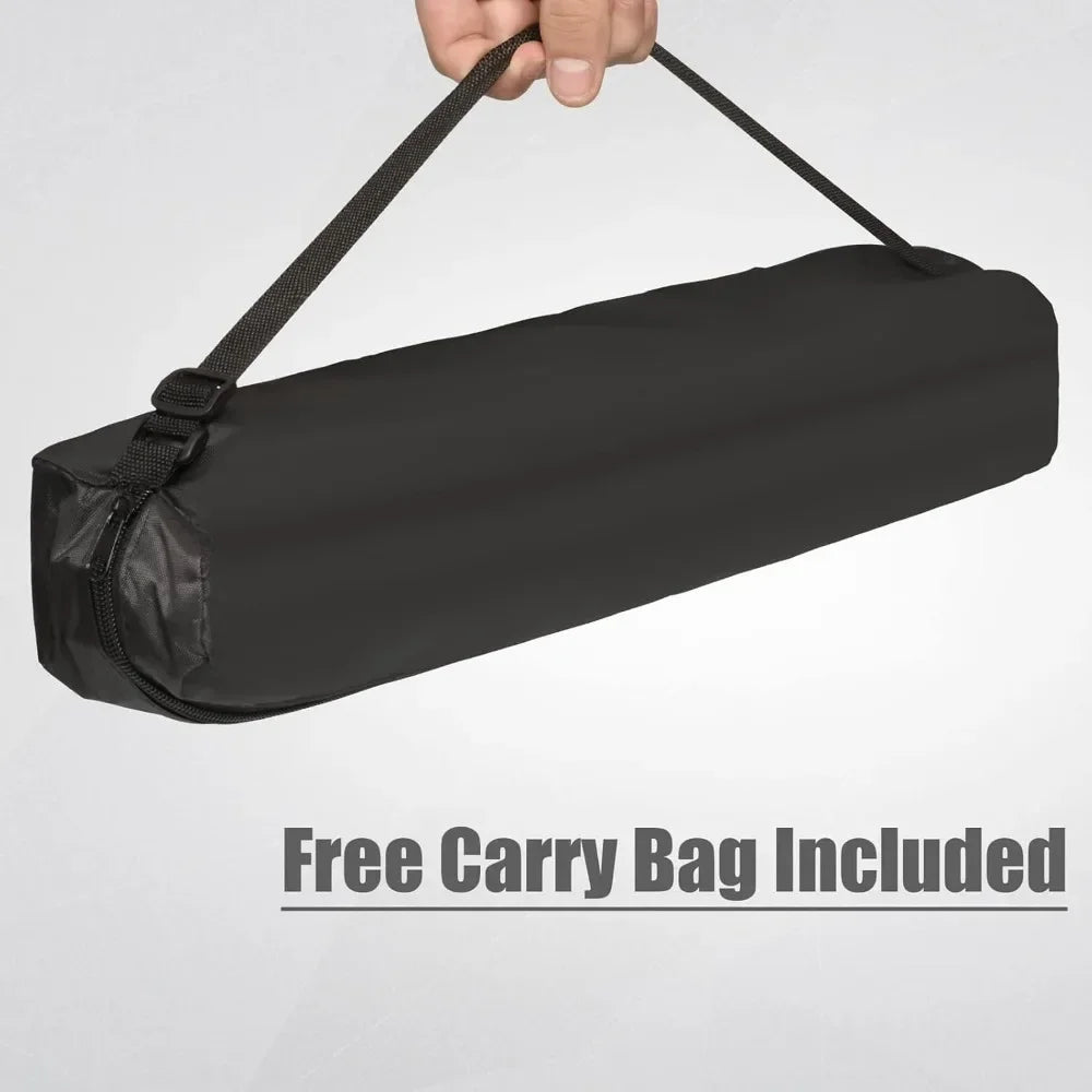 Portable adjustable aluminum metal tripod display easels ranging in height from 17 to 66 inches for tabletop/floor painting