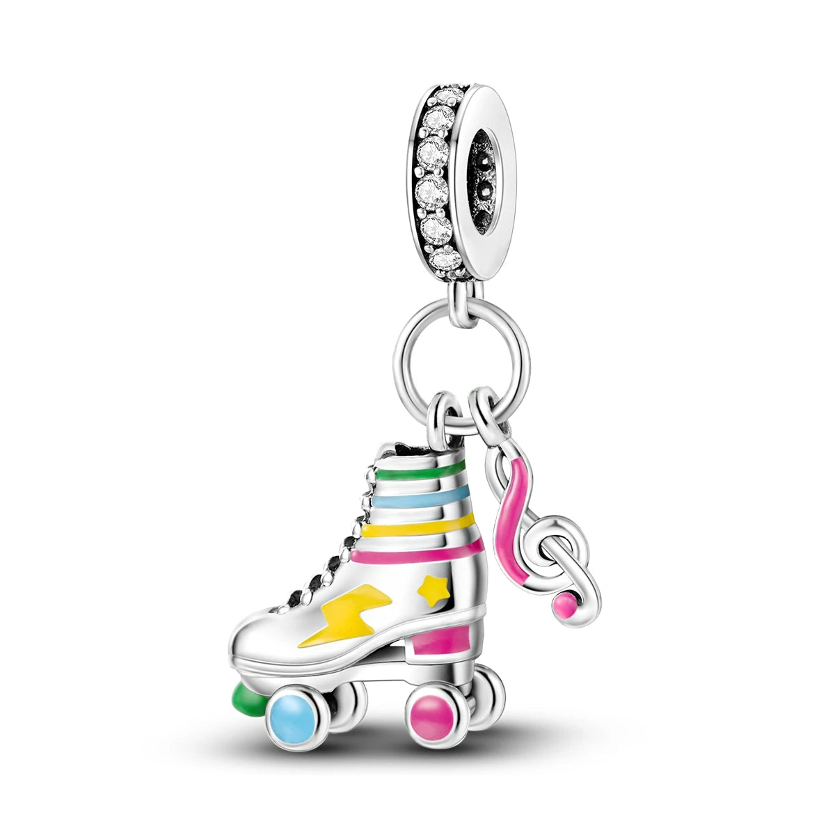 925 Sterling Silver Artist Brush Tools Color Palette Oil Painting Charms Beads Fit Original Bracelets DIY Jewelry Gifts
