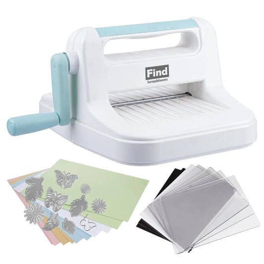 Manual Die Cutting & Embossing Machine,A5 DIY Die Cutting Machines for Card Making Crafting,