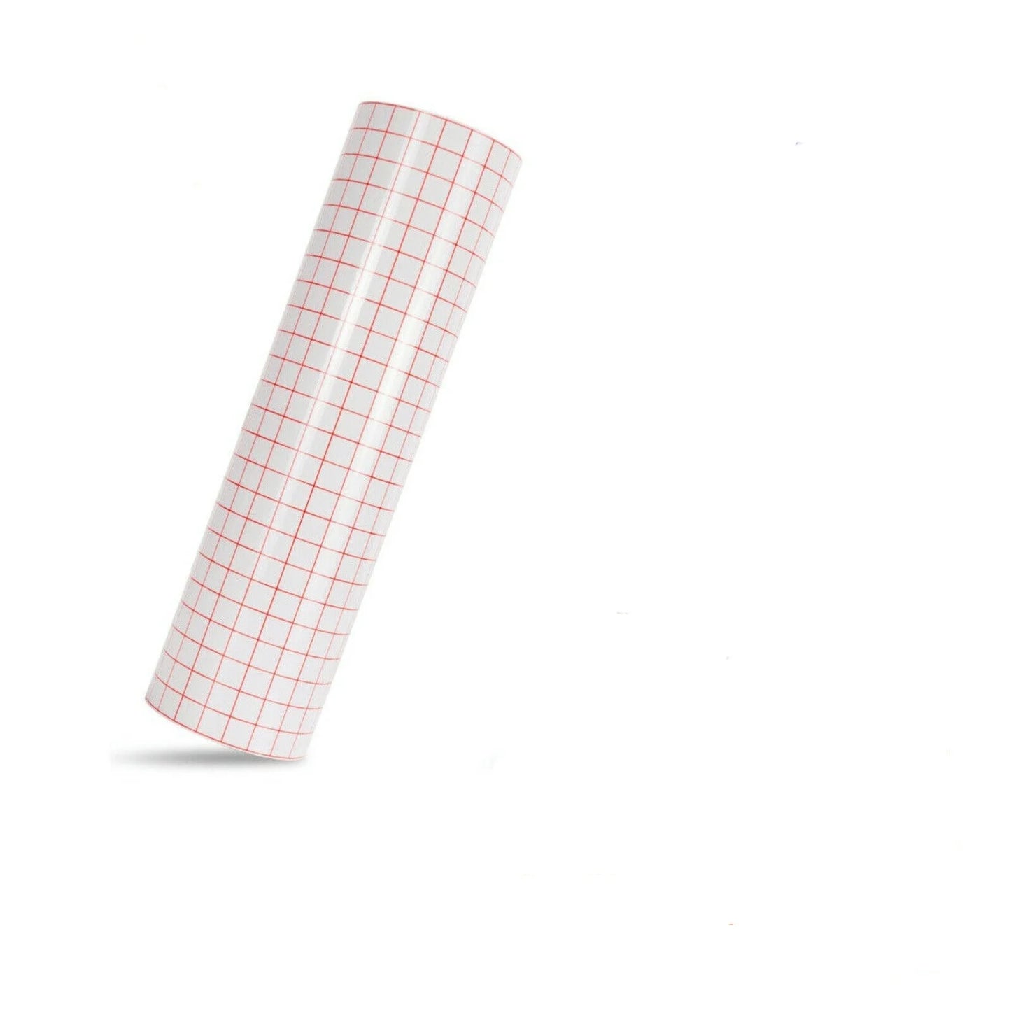 HTVRONT Clear Vinyl Transfer Paper Tape Roll-12 x 50 FT w/Alignment Grid Application