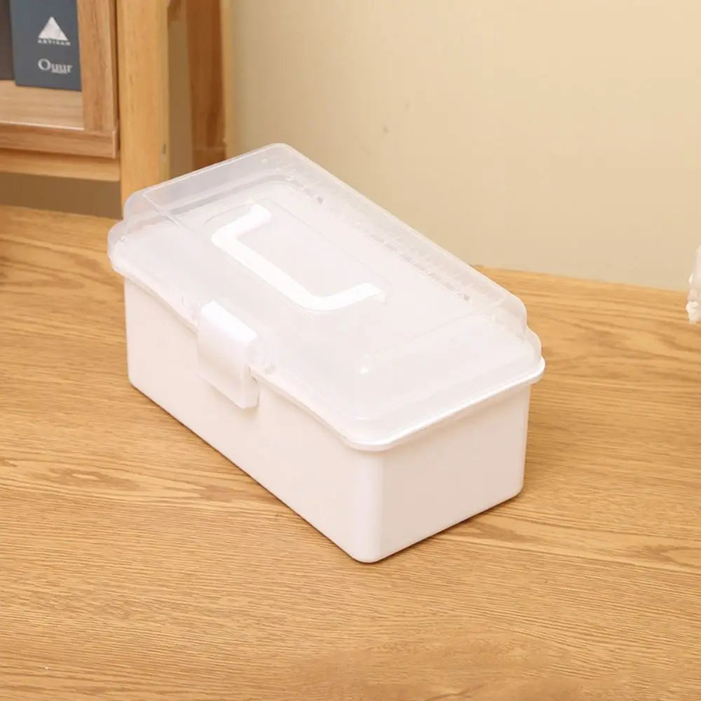 2/3 Layers Foldable Large Capacity Storage Box Multifunctional Plastic Portable Box