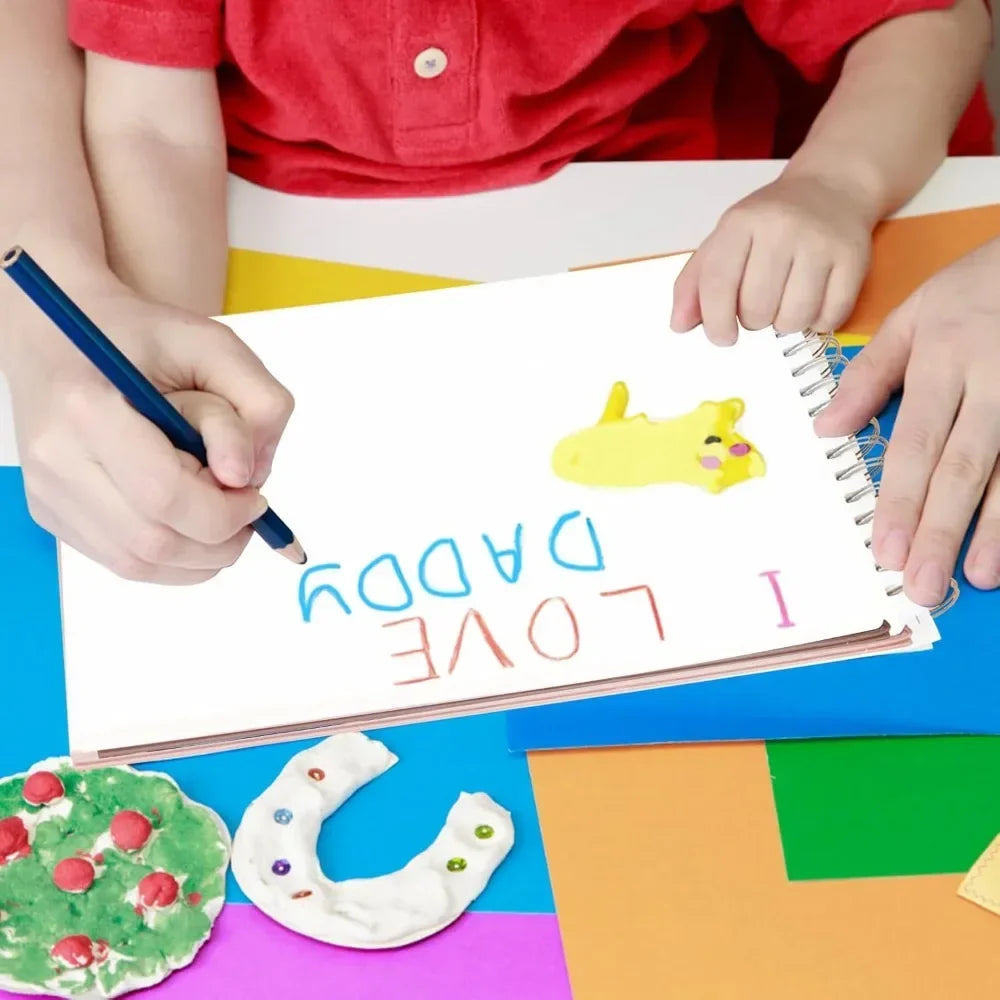 9" x 12" Sketchbook, Top Spiral Bound Sketchbook, 100 Sheets of 68lb/100gsm Drawing Paper, 1 Pack