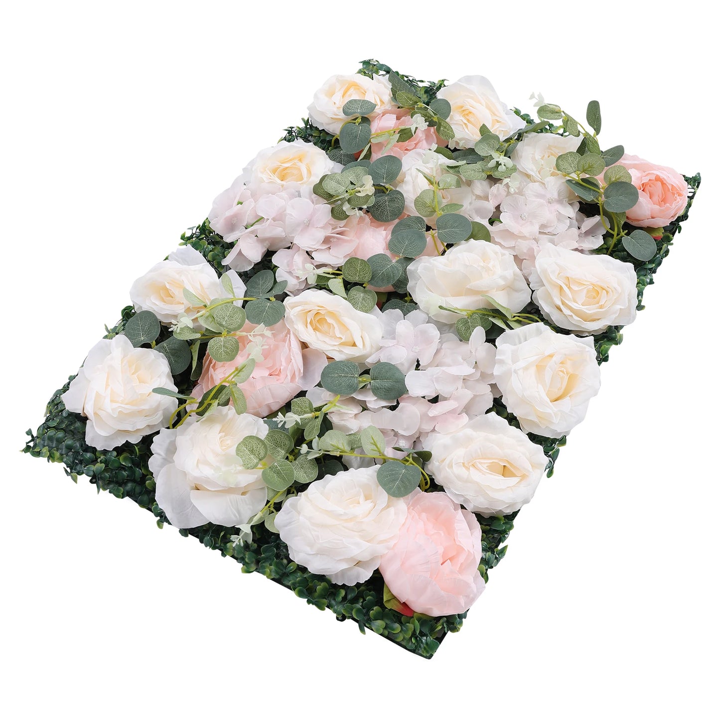 6 Pcs Pink and White Flower Wall