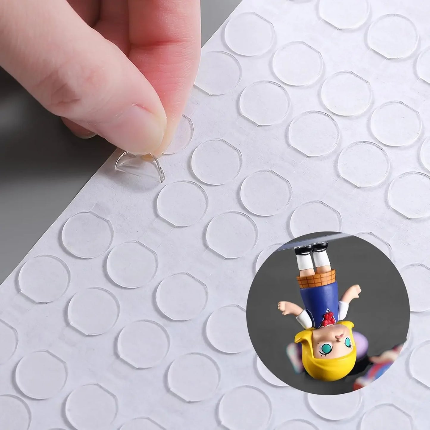 Adhesive Stick dots Two-Sided Sided Mounting Putty Stick Tack for Wall Hanging Craft