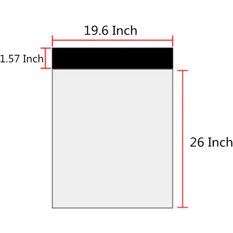 17.7 X 22 Inches Poly Mailers Large Self-Sealing Shipping Envelopes Water Resistant Plastic Mailing Bags 10 Pack