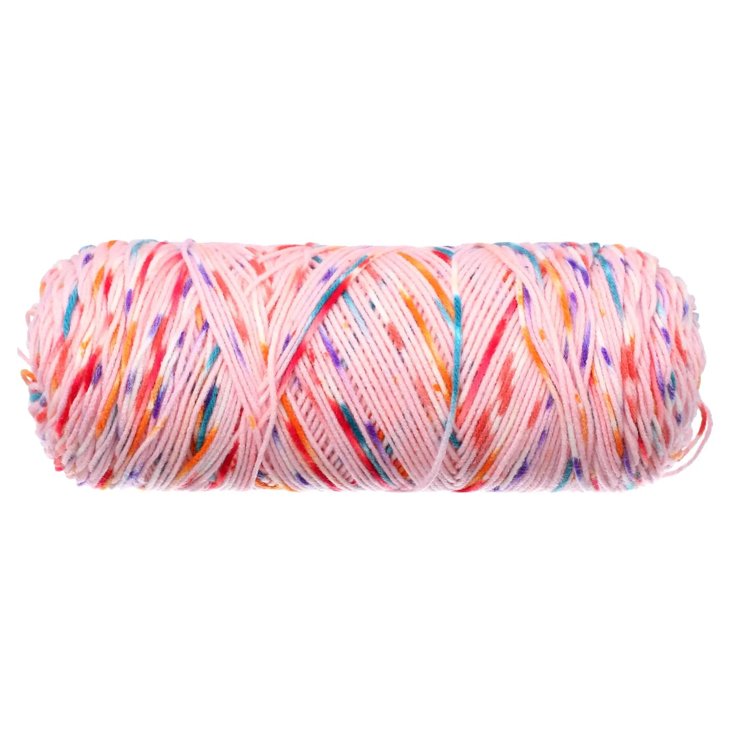 Medium Acrylic Yarn, Speckle Bubblegum, 10oz 482yd, New Super Saver