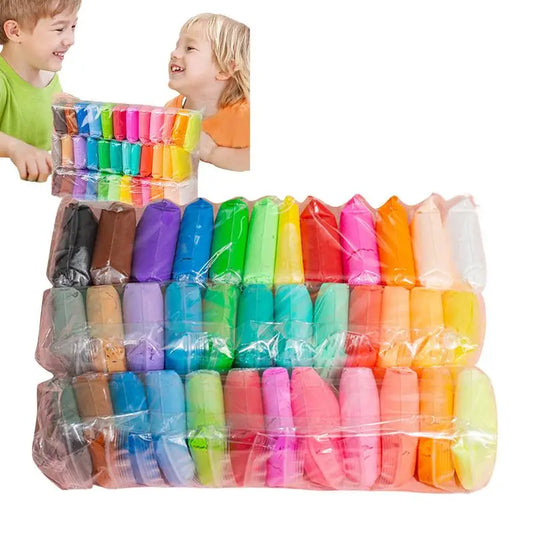 High Quality 36 Color Air Dry Clay Art Class Colorful Lightweight Clay Handicrafts School Art Supplies
