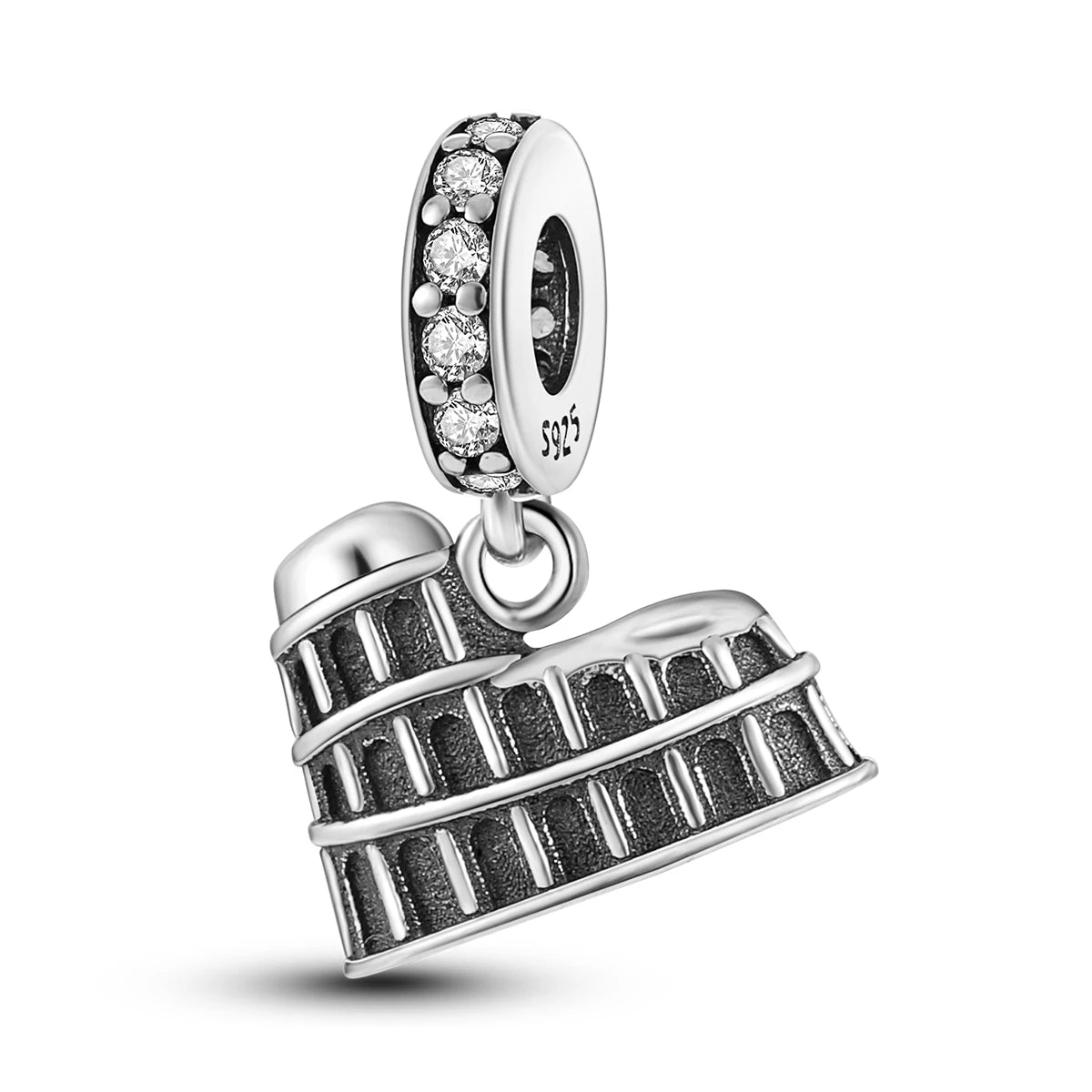 925 Sterling Silver Airplane Luggage Travel Pendants Bracelet Charms Fit Bangle For Women Jewelry Party Beads Gift DIY Accessory