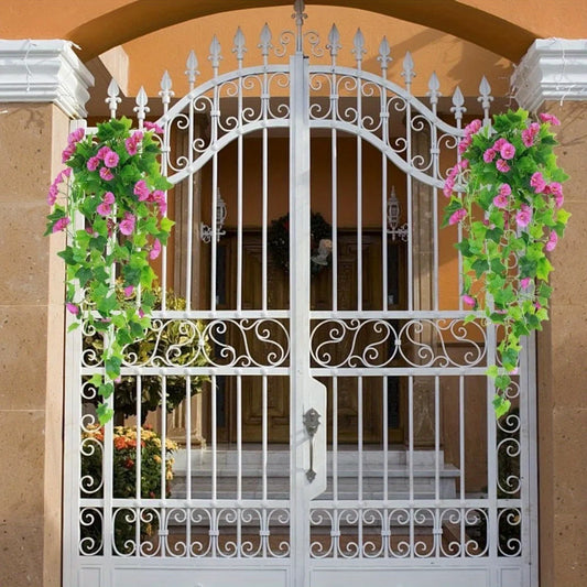 2 件 Artificial Hanging Flowers  Morning Glories