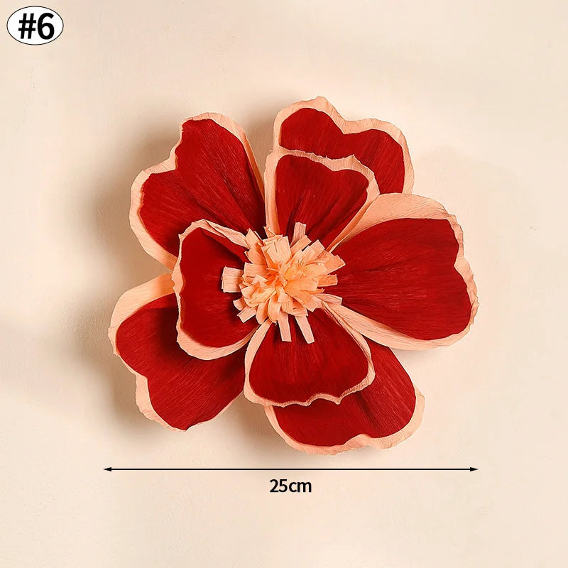 Chinese New Year 2026 Decoration Wall Hanging Decor Paper Folding Fan Sticker Wedding Party Decoration Spring Festival Supplies
