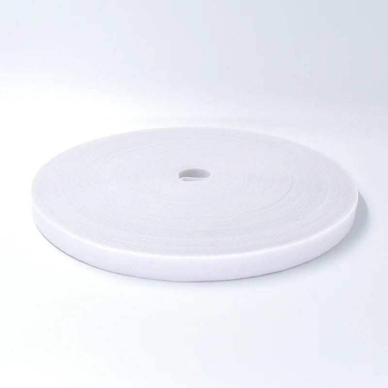 50Meter/Roll Jumbo Vel cro Adhesive Fastener Tape Wrap DIY Reusable Double Side Hook and Loop Cable Tie Wires Management Straps