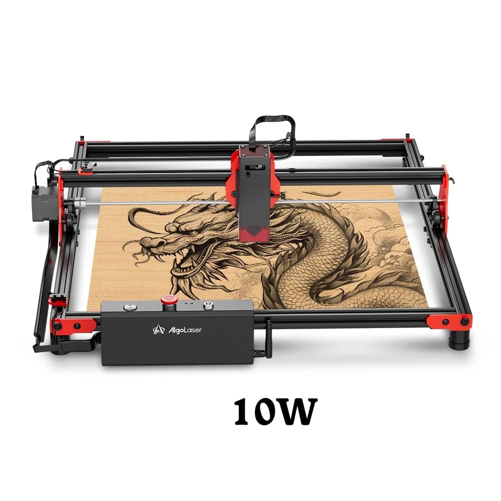 Algo laser Laser Engraver Large Area 40x85cm/40x40cm Laser output power 5W/10W Woodworking Laser Cutter Machine for Wood Metal