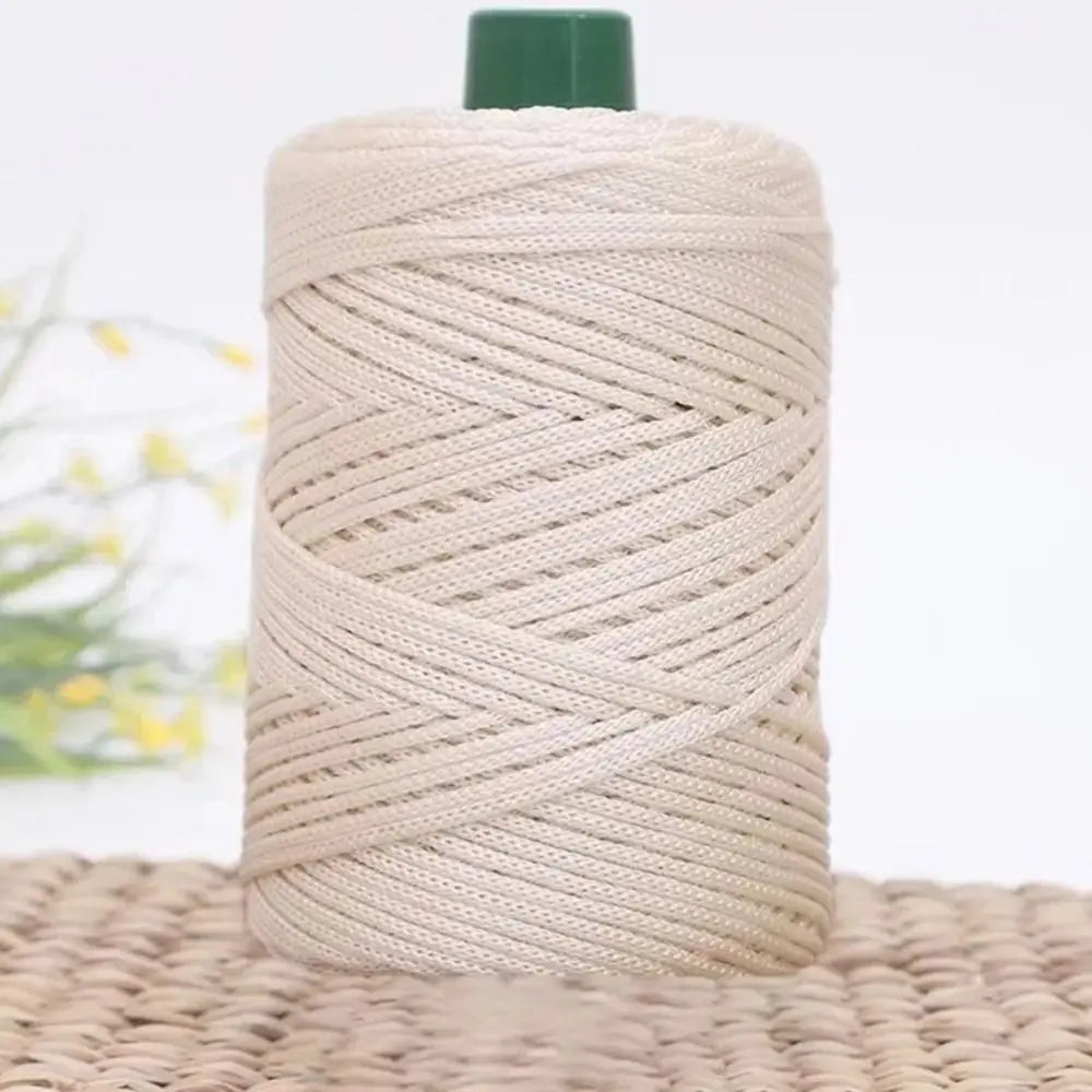 3mm Handmade Ice Rope Thread DIY Hook Cushion Beginners Crochet Yarn Hat Shoes Woven Hand Knitting Bag Hand Knitting Yarn 2055
