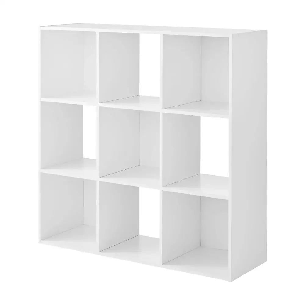 9-Cube Storage Organizer White- Multi-functional 11" Cube Shelves Organize Office Supplies Craft Supplies Photos