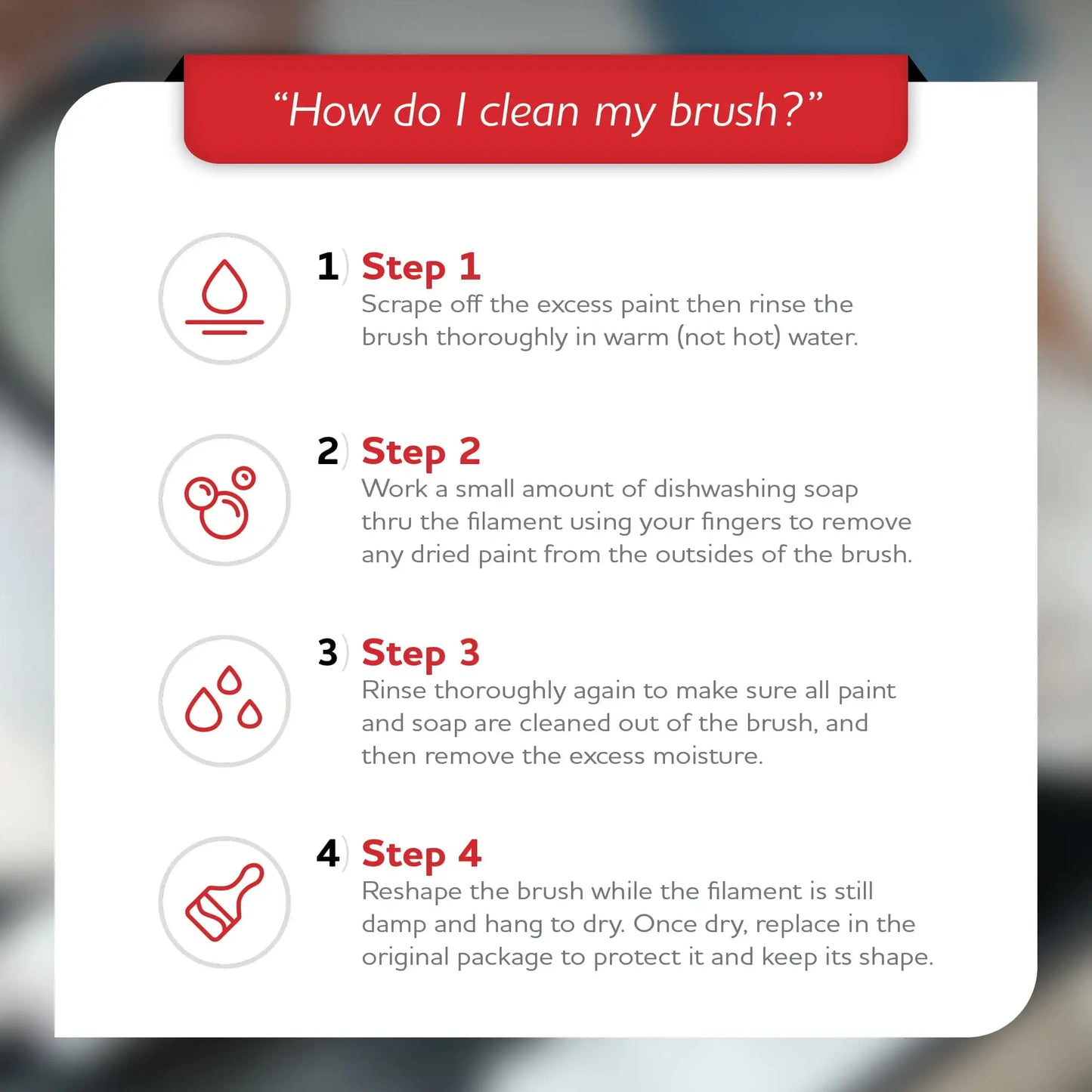 Glidden Semi-Oval Paint Brush with Wood Handle,, Flat Sash,, 1 Inchf