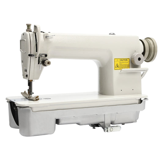Sewing Machine with 1-5 Adjustable Gauge, Automatic Bobbin Winder, Reverse Stitch,   Durable Iron Build