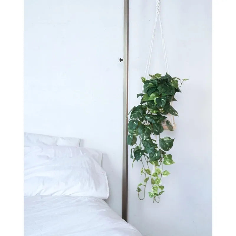 32" Realistic Fake Pothos Ivy  (Variegated
