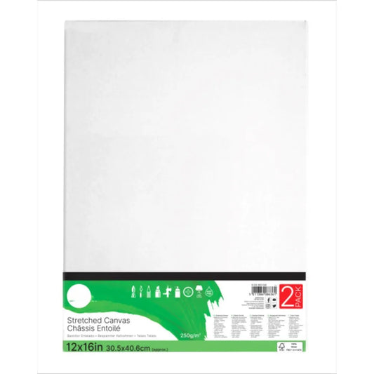 Simply Canvas,, 12x16 inch, 2 Pieces -