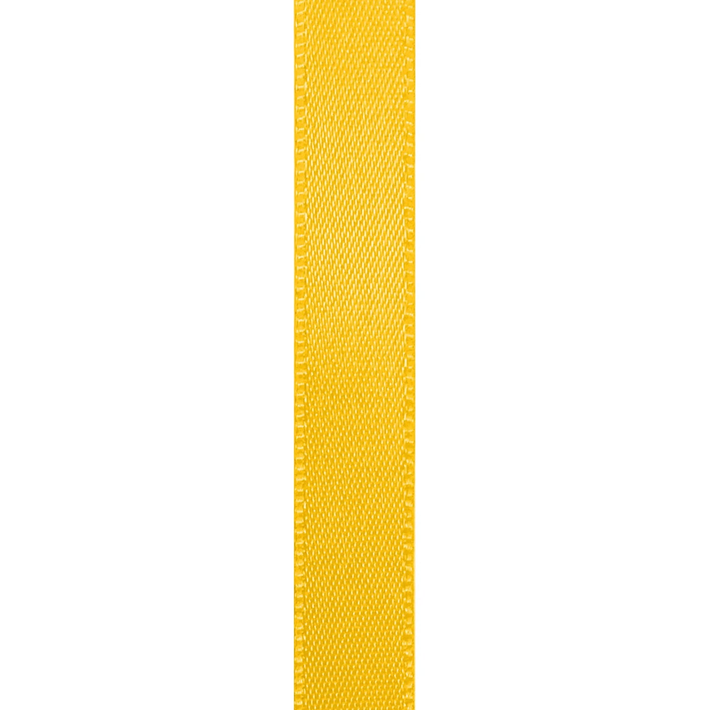 Yellow Single Face Satin Ribbon, 3/8 X 100 Yards by Gwen Studios