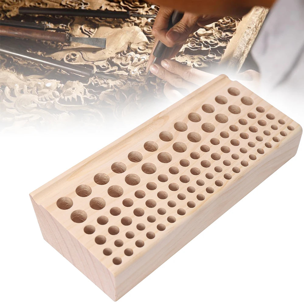 Storage Box 98 Hole Leather Working Tools