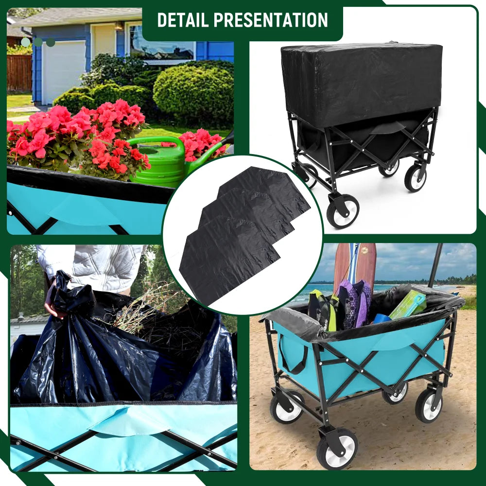 360lbs Collapsible Foldable Wagon Car