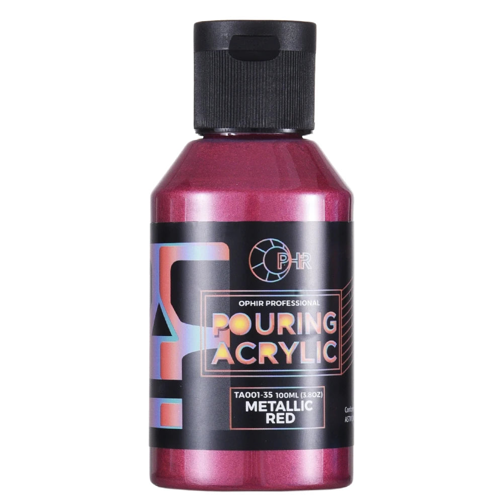 OPHIR 100ML/Bottle Varnish Glossy Gel Topcoat for Pouring Acrylic Paint Artist DIY Art Supplies TA004