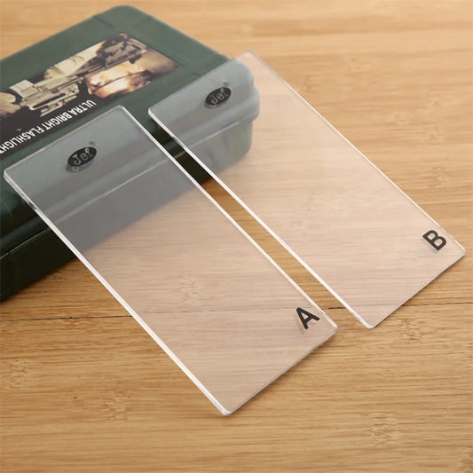 2pcs-4pcs 3mm 5mm Mini Cutting Pads  Die Cutting Machine Clear Plastic Cutting Replacement Plates Mat 15.9x7.6cm