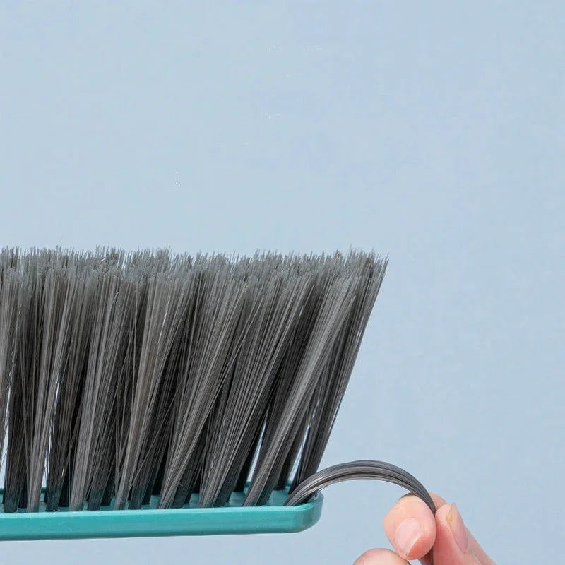Dust removal sofa carpet brush long handle bed sweeping soft bristled brush broom Solid brass Leather craft