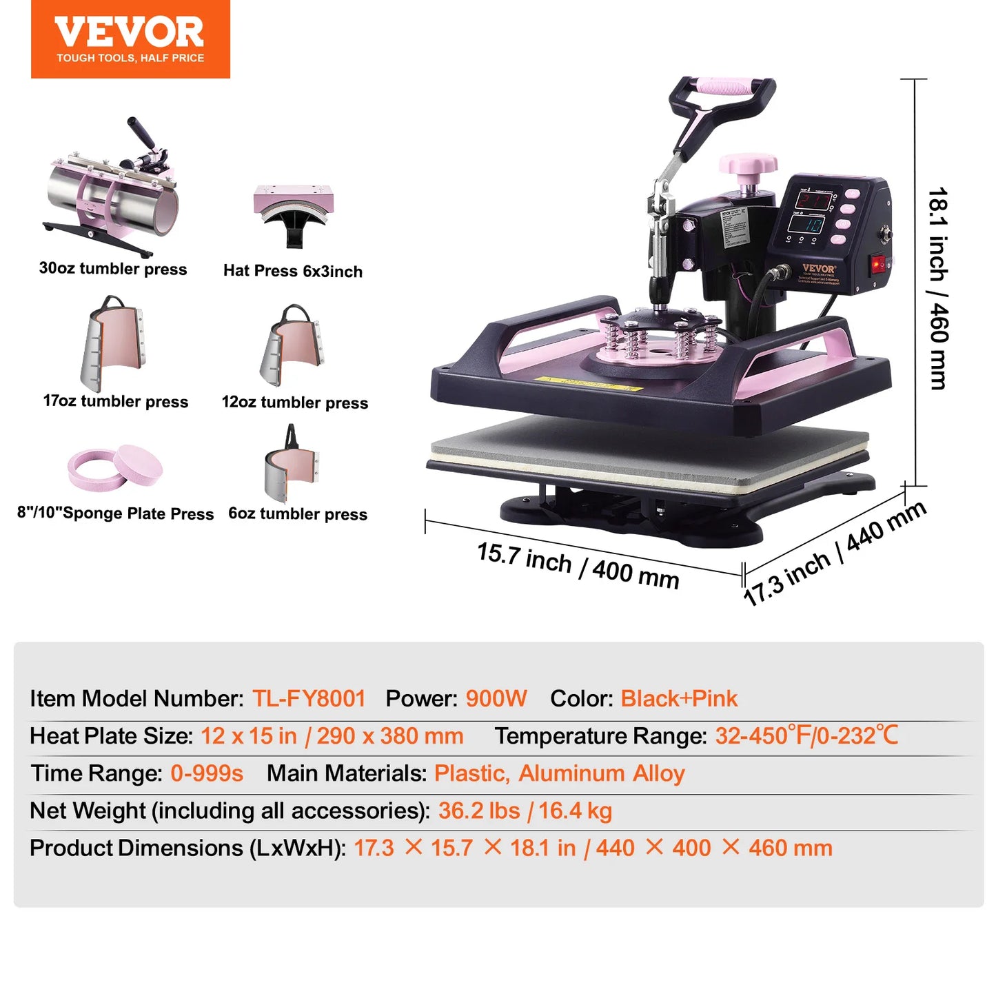 VEVOR Heat Press Machine