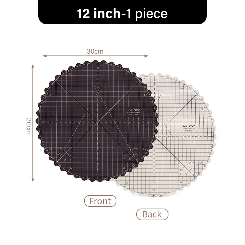 WUTA New Fabric Cutting Mat, Leather Cutting Board A1 A2 A3 A4 A5 Professional Self Healing Quality Double-Sided  Craft Tool Set