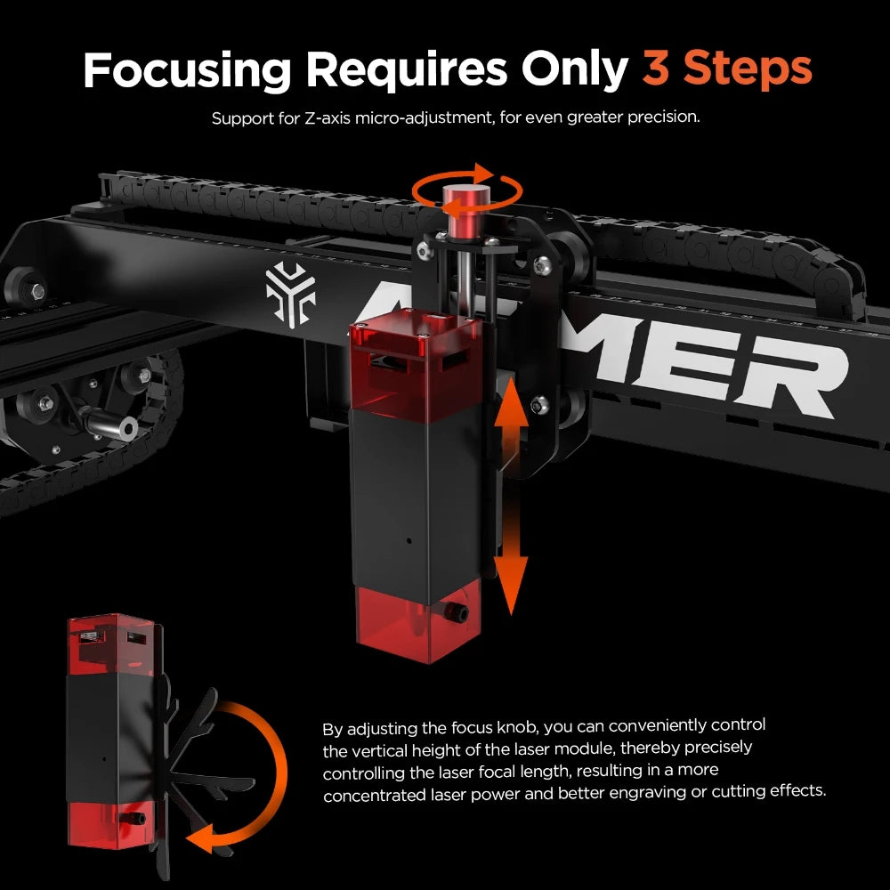 ACMER Laser Engraver P1 10W Security Protection Support WIFI Laser Engraving Cutting Machine Carve Phone Case Logo for Business