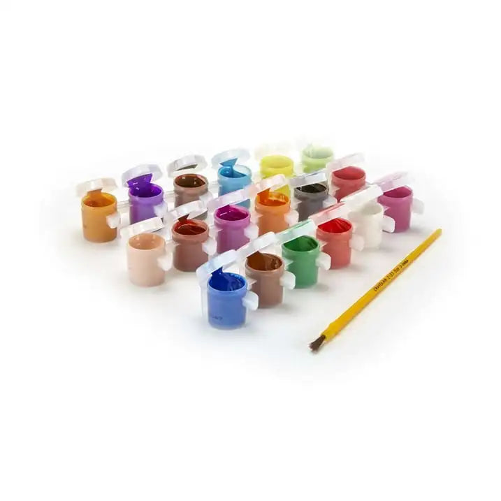 Washable Kids Paint Set, 18 Paint Colors, Back to School Supplies, Kids Crafts, Classroom Must Haves