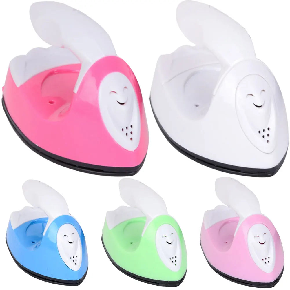 DIY Small Heat Press Iron Portable Electric Mini Heat Press Machine Versatile Rapid Heating-Up Craft Clothes Sewing Supplies