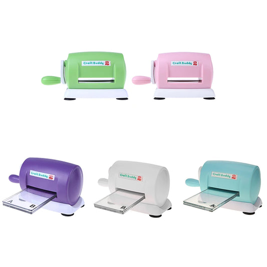 Mini Die Cutting Machine with 2 Cutting Pads for DIY Scrapbooking Paper Card Album Craft Making Embossing Dies Supplies