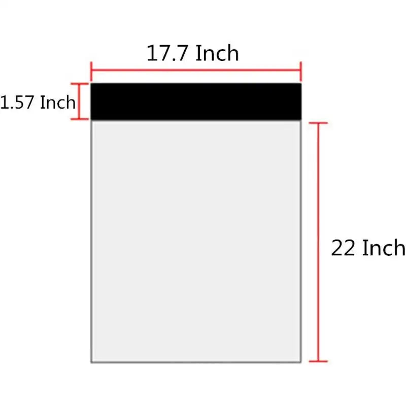 17.7 X 22 Inches Poly Mailers Large Self-Sealing Shipping Envelopes Water Resistant Plastic Mailing Bags 10 Pack